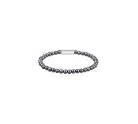 BOSS Jewelry Armband mit Schmuckperlen für Herren Kollektion SPHERE BEADS aus Edelstahl mit Perlen aus Onyx oder aus Grauem Hämatit