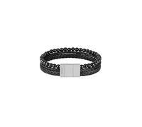 BOSS Jewelry Armband mit Schmuckperlen für Herren Kollektion SPHERE MIXED Schwarze Farbe - 1580786