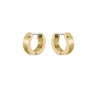 BOSS Jewelry Creolen für Herren Kollektion ODELL aus Edelstahl mit Gelbgold Beschichtung - 1580655