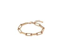 BOSS Jewelry Damen Kollektion TESSA Gliederarmband, Halskette oder Ohrstecker in Edelstahl mit Roségold-Beschichtung