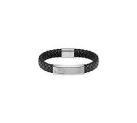 BOSS Jewelry Geflochtenes Lederarmband für Herren Kollektion LANDER - Erhältlich in Schwarz, Blau oder Braun