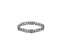 BOSS Jewelry Gliederarmband für Herren Kollektion DOUBLE B ABSOLUTE aus Edelstahl mit Doppel-B Charms - 1580742M