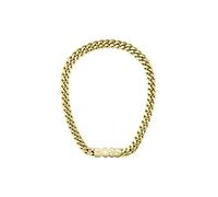 BOSS Jewelry Gliederhalskette für Herren Kollektion KASSY aus Gelbgold mit einem Charm - 1580442
