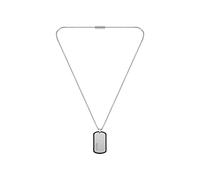 BOSS Jewelry Halskette für Herren Kollektion ID aus Edelstahl mit einer Gravierten Plakette - 1580050