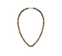 BOSS Jewelry Halskette für Herren Kollektion SPHERE STONES Mit Tigerauge Steinen - 1580663