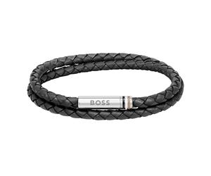 BOSS Jewelry Lederarmband für Herren Kollektion ARES