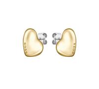 BOSS Goldfarbene Ohrringe mit herzförmigem Design - Style HONEY, 58137121 Goldfarben ONESI