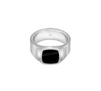 BOSS Jewelry ring für Herren Kollektion ODELL in Edelstahl Mit Schwarzem Onyx - Erhältlich in Verschiedenen Größen