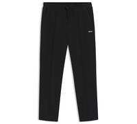 BOSS Jogginghose aus Baumwoll-Mix mit Biesenfalten - Style JT_Member Hurley, 50558602 Schwarz S