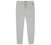 BOSS Jogginghose aus Baumwoll-Mix mit Waffelstruktur - Style Structure Pants, 50540577 Hellgrau XXL
