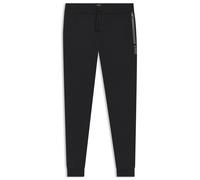 BOSS Jogginghose aus Baumwoll-Terry mit Logo-Print - Style Authentic Pants, 50545565 Schwarz S