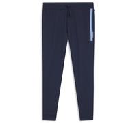 BOSS Jogginghose aus Baumwoll-Terry mit Streifen und Logo - Style Authentic Pants, 50554784 Dunkelblau XXL