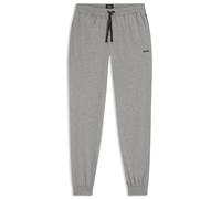 BOSS Jogginghose aus Stretch-Baumwolle mit Logo-Stickerei - Style Mix&Match Pants, 50515365 Grau XS