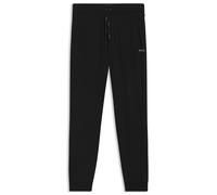 BOSS Jogginghose aus Stretch-Baumwolle mit Logo-Stickerei - Style Mix&Match Pants, 50515365 Schwarz XS