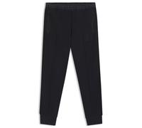 BOSS Jogginghose aus Stretch-Piqué mit Karo-Print - Style Pants GL, 50543466 Dunkelblau XL