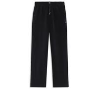 BOSS Jogginghose aus Velours mit Satin-Einsätzen - Style Velvet_Pants CW, 50571042 Schwarz L
