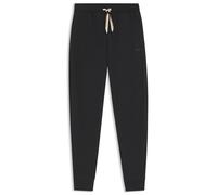 BOSS Relaxed Fit Sweatpants mit Tunnelzug Modell 'STRIPE' in Black, Größe L