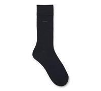 BOSS Mittelhohe Logo-Socken aus Woll-Mix - Style John RS Uni WO, 50469847 Dunkelblau 43-46