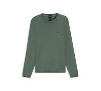 Rundhalspullover BOSS GREEN "K Ever-X CN", Herren, Gr. XL, blau (dunkelblau402), Strick, Obermaterial: 100% Baumwolle, unifarben, casual, hüftlang, Rundhals, Langarm Bündchen, Pullover (34018768-XL) d