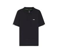 BOSS Polopullover aus Baumwolle mit Reißverschluss am Kragen - Style K_Ever-X PS, 50541961 Dunkelblau L