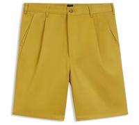BOSS Relaxed-Fit Shorts aus Baumwolle mit Twill-Struktur - Style C-Kai-DPL-Shorts-L, 50557421 Gold 36