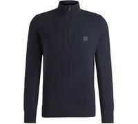 BOSS Kanobix Half Zip Pullover Dunkelblau - Größe L Dunkelblau L