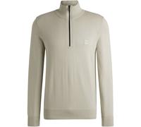 BOSS Kanobix Half Zip Pullover Ecru - Größe M Beige M