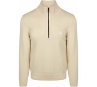 BOSS Kanobix Half Zip Pullover Ecru - Größe XL Beige XL
