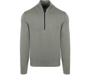 BOSS Kanobix Half Zip Pullover Grün - Größe L Grün L