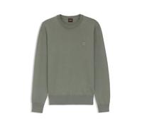 BOSS Pullover aus Baumwoll-Mix mit Logo-Patch - Style Kanovano_S, 50527583 Grau XXL