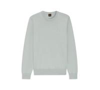 BOSS Strickpullover aus Baumwolle und Kaschmir mit Logo-Label - Style Kanovano_S, 50527583 Hellgrau XXXL
