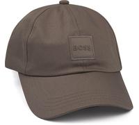 BOSS Cap aus Baumwoll-Twill mit gewebtem Logo-Aufnäher - Style Derrel-PL, 50535555 Hellbraun ONESI