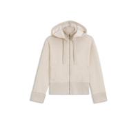 BOSS Kapuzenjacke aus Baumwoll-Jersey mit Double-B-Monogramm - Style Eburr, 50524493 Natur XL