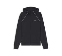 BOSS Kapuzenjacke aus Baumwoll-Mix mit Paspeln - Style SW_Join Saggy, 50553575 Dunkelblau XXXL