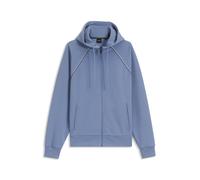 BOSS Kapuzenjacke aus Baumwoll-Mix mit Paspeln - Style SW_Join Saggy, 50553575 Hellblau 4XL