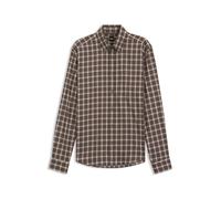 BOSS Herren Flannelhemd H-LIAM, nougat, Gr. L