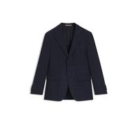 BOSS Kariertes Regular-Fit Sakko aus Woll-Mix mit Kaschmir - Style L-Jeff-FP-253, 50550279 Dunkelblau 50