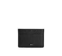BOSS Kartenetui aus genarbtem Kunstleder mit charakteristischem Streifen-Detail - Style Ray_S Card N., 50536513 Schwarz ONESI