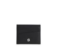 BOSS Kartenetui aus Leder mit Double-B-Monogramm - Style B_Icon_L_S Card, 50568389 Schwarz ONESI