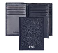 BOSS Kartenetui Classic Grained Trifold 16cc Navy