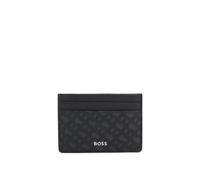 BOSS Kartenetui mit Monogrammen und Folien-Logo-Prägung - Style Zair_MN_S card, 50552845 Schwarz ONESI