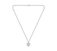 Hugo Boss Halskette DOUBLE B COIN HB1580761 – Silberfarbene Edelstahlkette für Herren ONESI