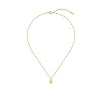 BOSS Jewelry Halskette für Damen Kollektion DOUBLE B PETIT aus Gelbgold mit einem Doppel-B Charm - 1580747