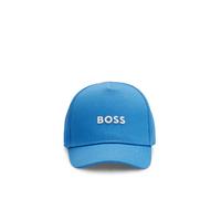 BOSS Kids-Cap aus Baumwoll-Twill mit kontrastfarbenem Logo-Print - Style J51693/84B44, J51693 Blau 44