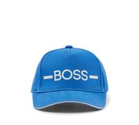 BOSS Kids-Cap aus Baumwoll-Twill mit Streifen und Logo - Style J21247/10B56, J21247 Blau 58