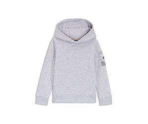 BOSS Kids-Fleece-Hoodie aus Baumwoll-Mix mit Logo-Applikation - Style J52354/A3214A, J52354 Hellgrau 102