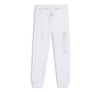 BOSS Kids-Jogginghose mit Beinbündchen und Logo-Print - Style J50647/10P04A, J50647 Weiß 138