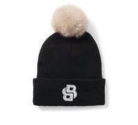 BOSS Kids-Mütze in Glitzer-Optik mit Double-B-Monogramm - Style J51616/09BT2, J51616 Schwarz 54