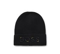 BOSS Kids-Mütze mit nietenbesetzter Logo-Stickerei - Style J52612/09BT2, J52612 Schwarz 56