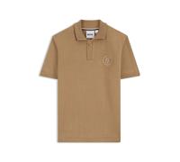 BOSS Kids-Poloshirt aus Baumwoll-Strick mit Johnny-Kragen - Style J52342/26904A, J52342 Braun 126